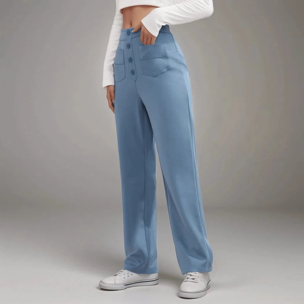 Comfort+ byxor med hög midja