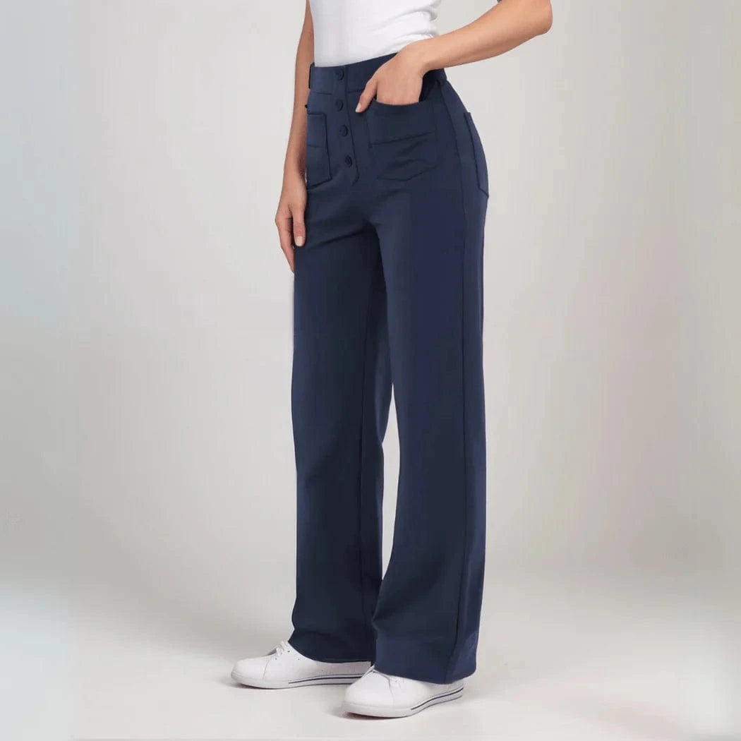 Comfort+ byxor med hög midja