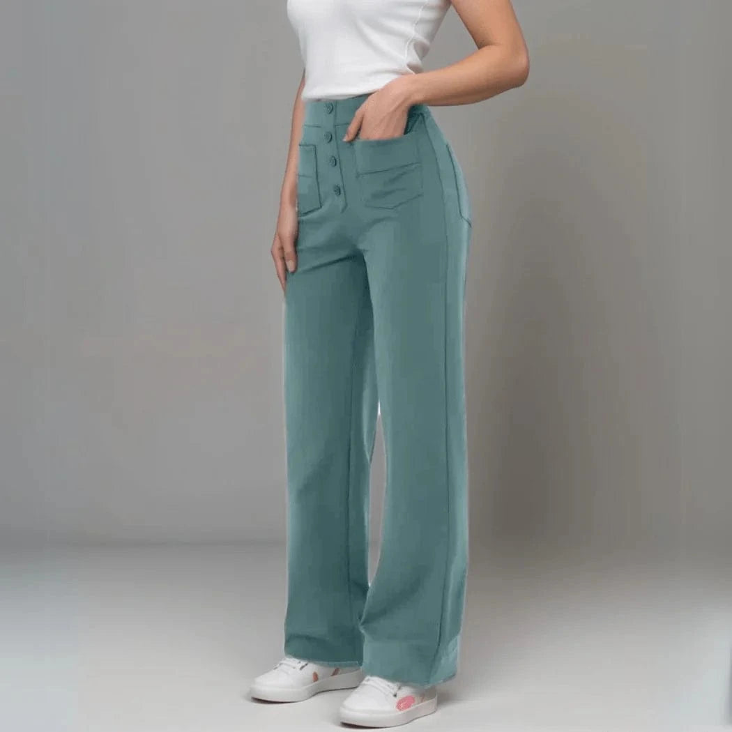 Comfort+ byxor med hög midja