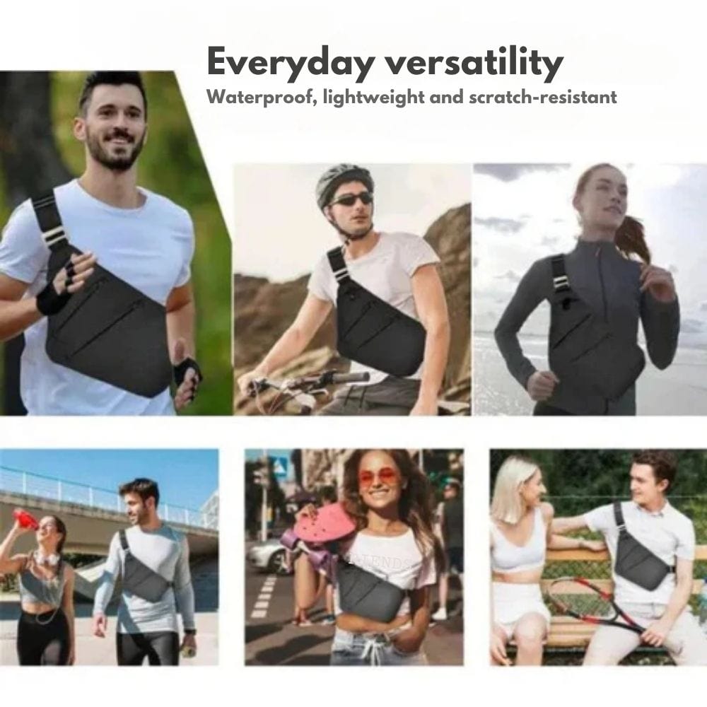 Säker crossbody-väska