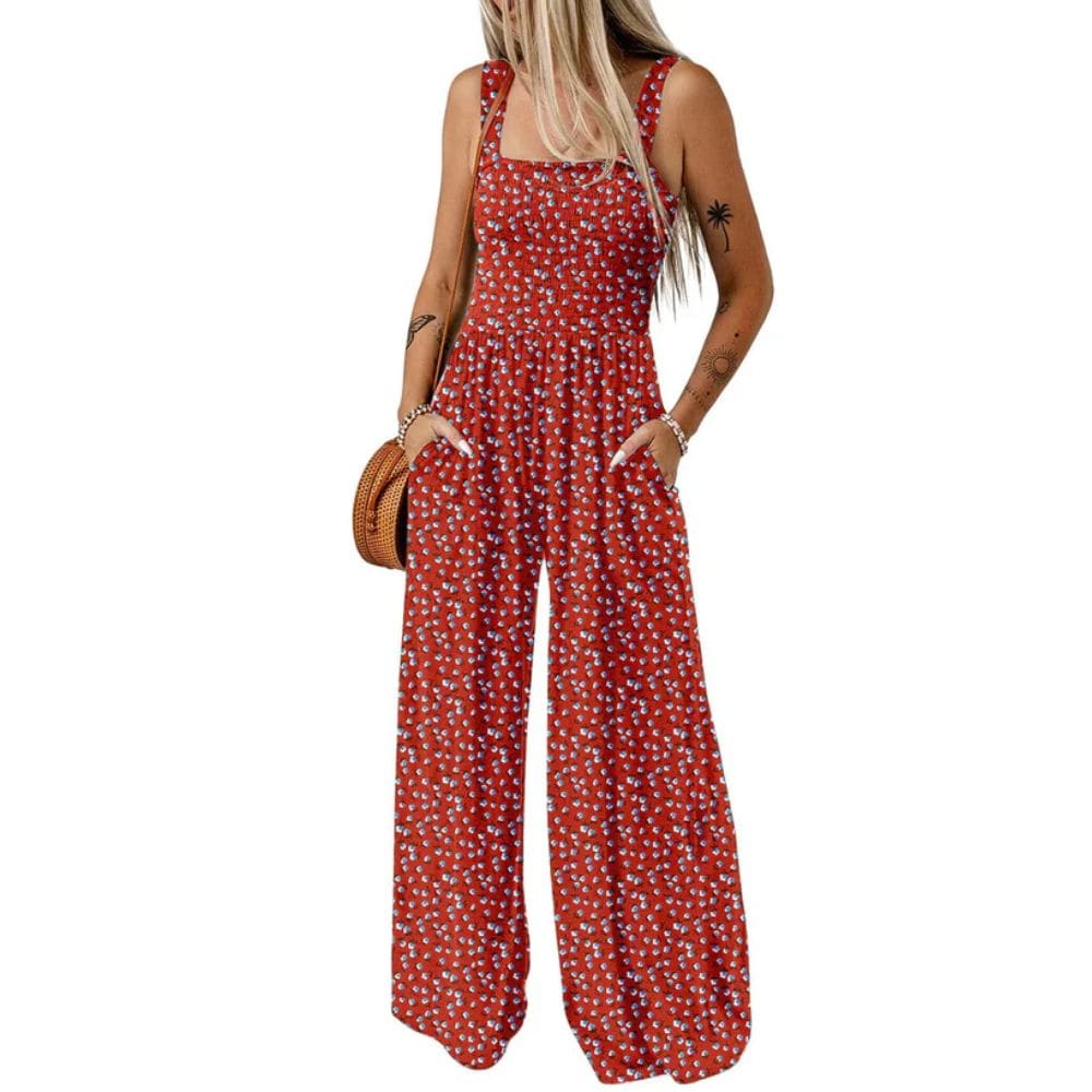 Boho Sommar Jumpsuit