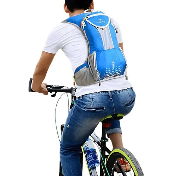 Vattentät och multifunktionell ryggsäck för cyklister