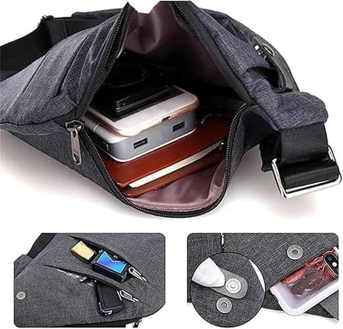 Säker crossbody-väska