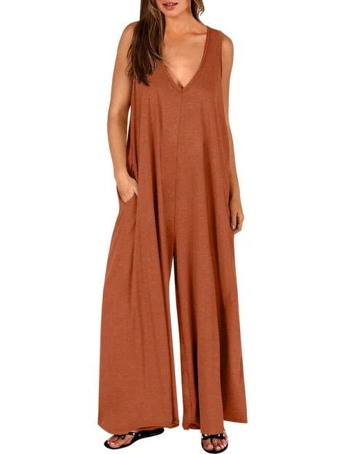 Flödig och avslappnad jumpsuit