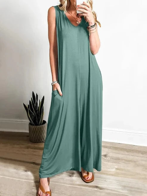 Flödig och avslappnad jumpsuit