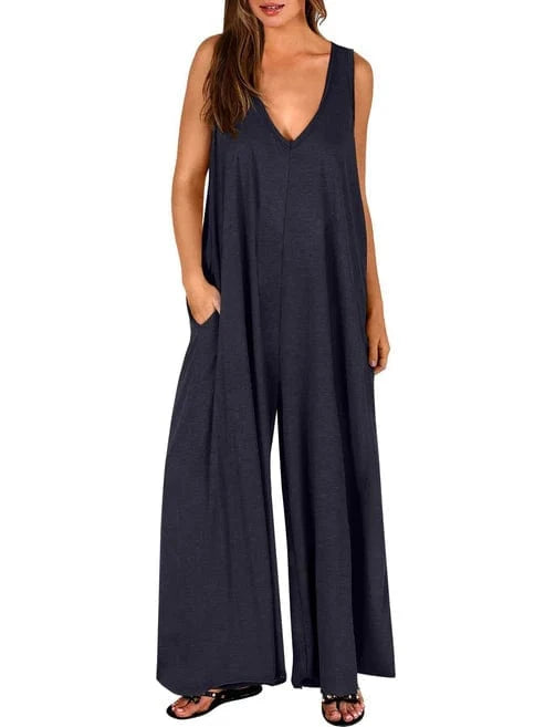 Flödig och avslappnad jumpsuit