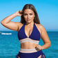 Skulpterande elegant bikini med hög midja