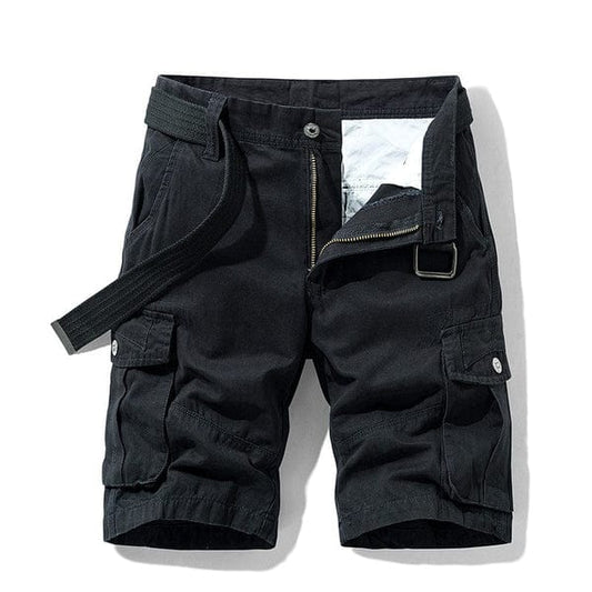 Premium cargo shorts med bälte ingår